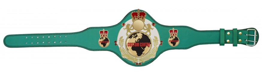 QUEENSBURY PLT LEATHER CUSTOM CHAMPIONSHIP BELT - PLTQUEEN/W/G/CUSTOM - AVAILABLE IN 4 COLOURS